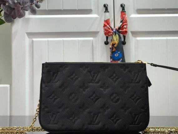 Aaa replica bags ZIP POCHETTE LOUIS VUITTON DOUBLE 0804